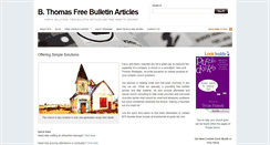 Desktop Screenshot of beethomas.com